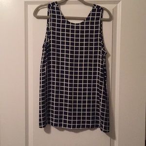 Checkered Business Top